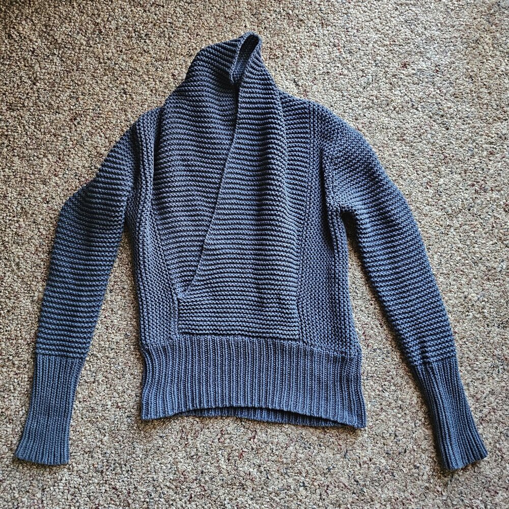 American Eagle Shawl Collar Sweater